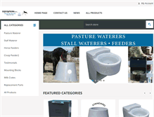 Tablet Screenshot of equuspring.com